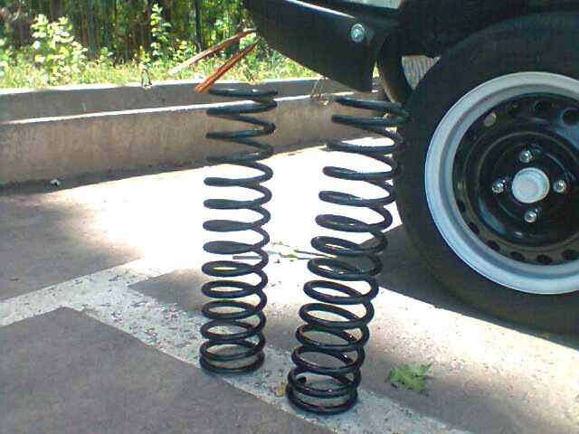 замена пружин — ЗАЗ 1102, 1,2 л, 1992 года | своими руками | DRIVE2