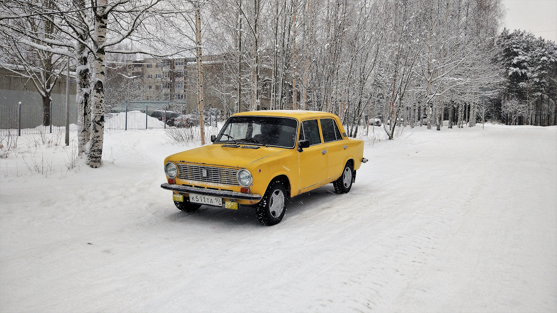 Ваз 2101 зимой фото