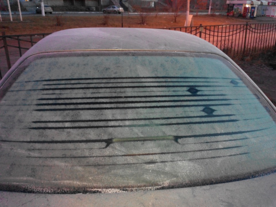 Восстановление нитей обогрева заднего стекла часть 2 — Nissan Almera II ...