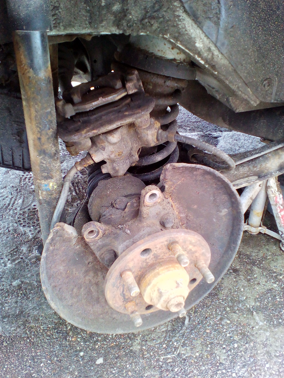 Хотел избавиться от гула но не так то просто. — Ford Scorpio I, 2 л ...