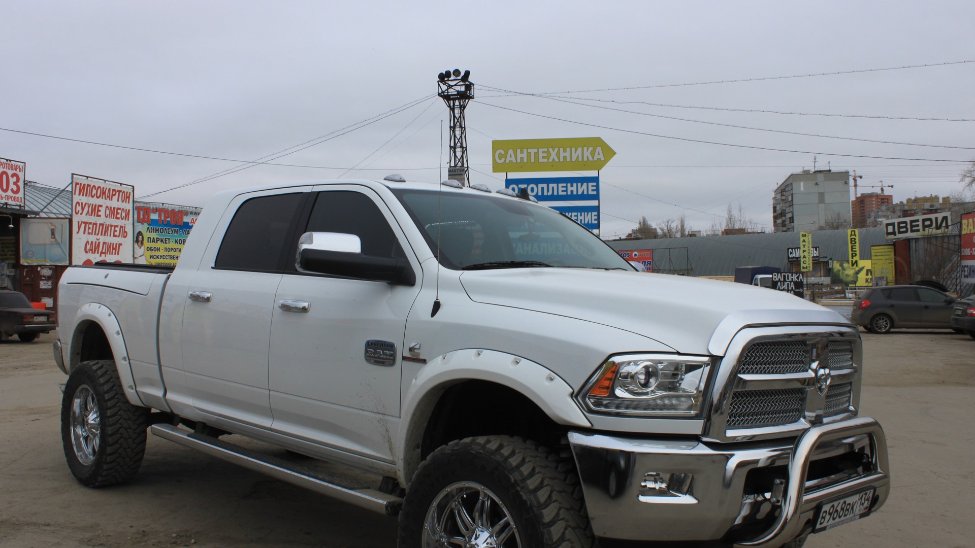 Dodge Ram 6.7 дизельный 2013 | Белый МОНСТР на DRIVE2