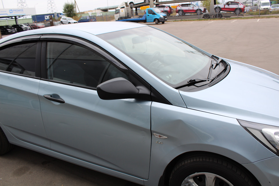 на чистом не все так грустно и печально, как изначально — Hyundai Solaris (1G)