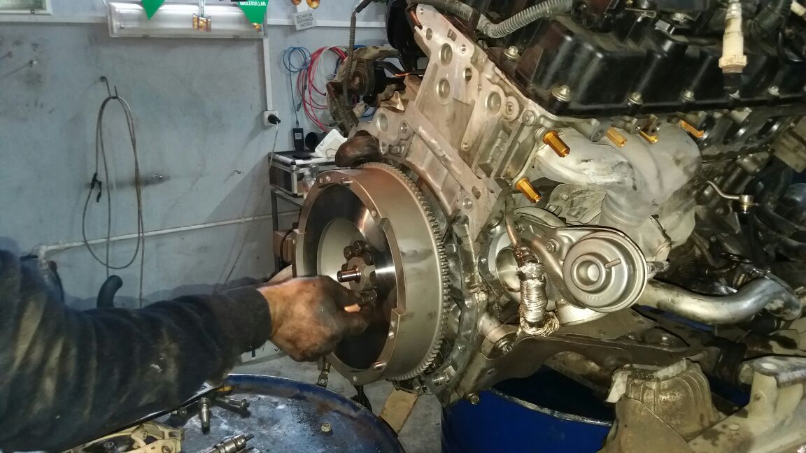 550i F10 Clutch kit + Team M factory Single Mass FlyWheel + MMP Turbo