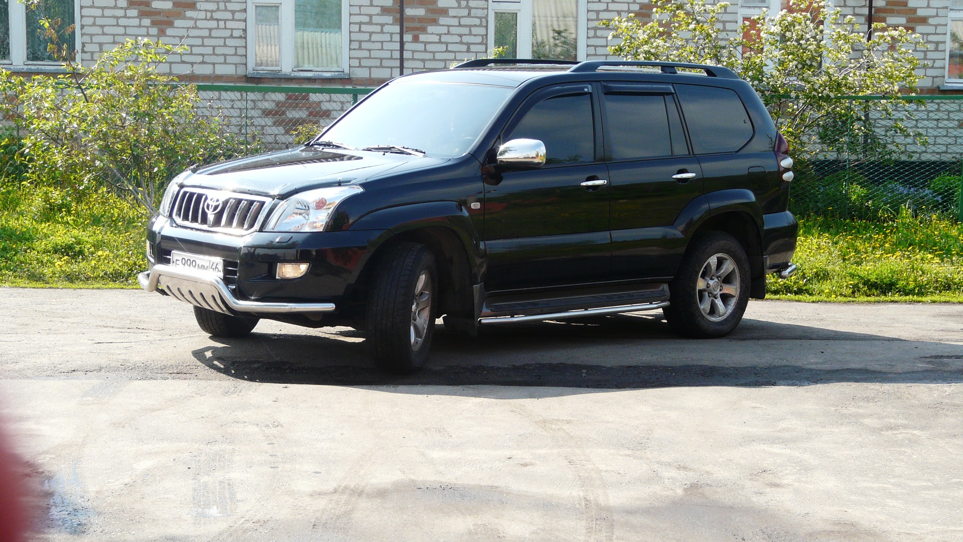 Toyota Land Cruiser Prado 120-series 4.1 бензиновый 2006 | Чёрный Бункер на  DRIVE2