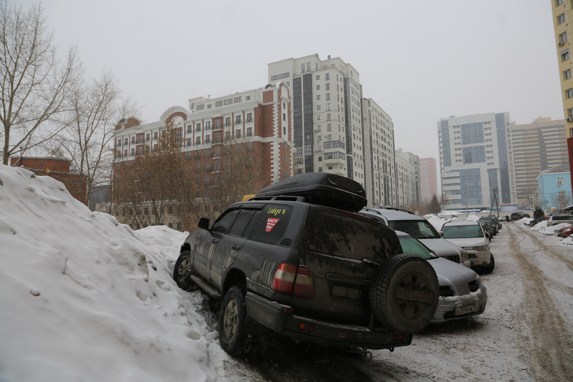 Салехард-Тикси. Часть 3 (Новосибирск, Кемерово, Красноярск ) — Toyota Land  Cruiser 100, 4,2 л, 2007 года | путешествие | DRIVE2