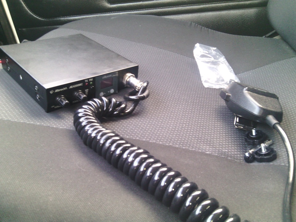 покупка и установка си би рации в нивас — Lada 4x4 3D, 1,7 л, 2005 года ...