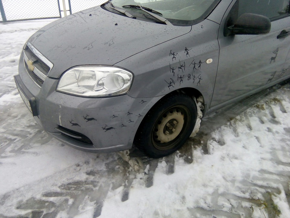 Photo from the logbook Chevrolet Aveo Sedan (1G)