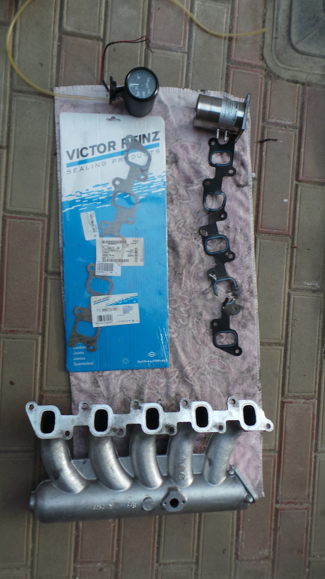 Чистка ресивера, удаление ЕГР (EGR) + установка датчика буста (Boost ...