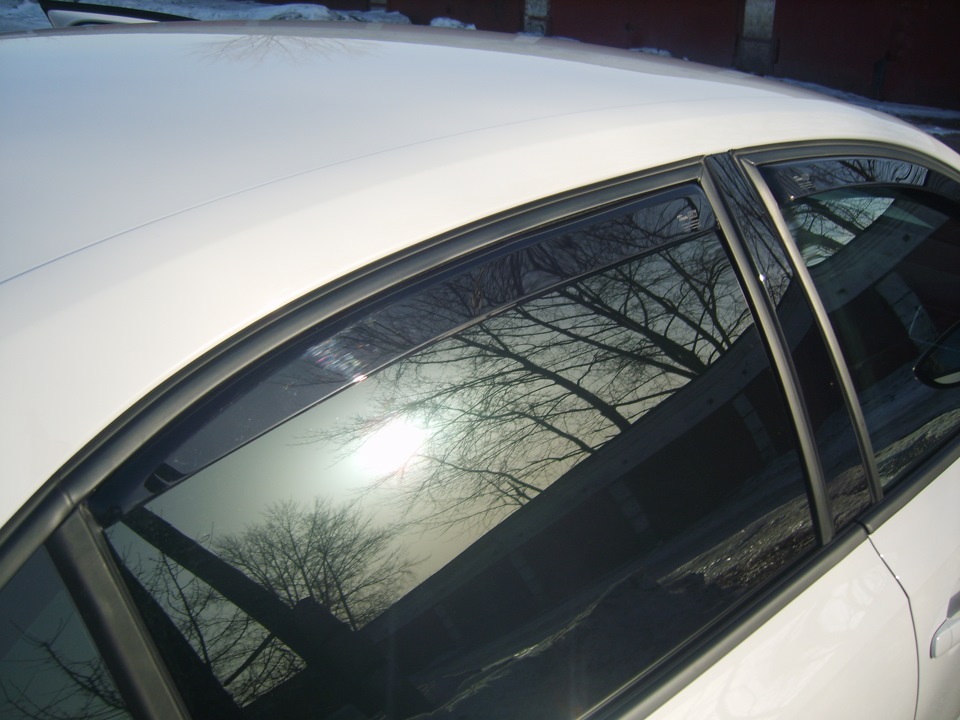 Вставные дефлекторы окон HEKO — Volkswagen Jetta VI, 1,4 л, 2014 года ...