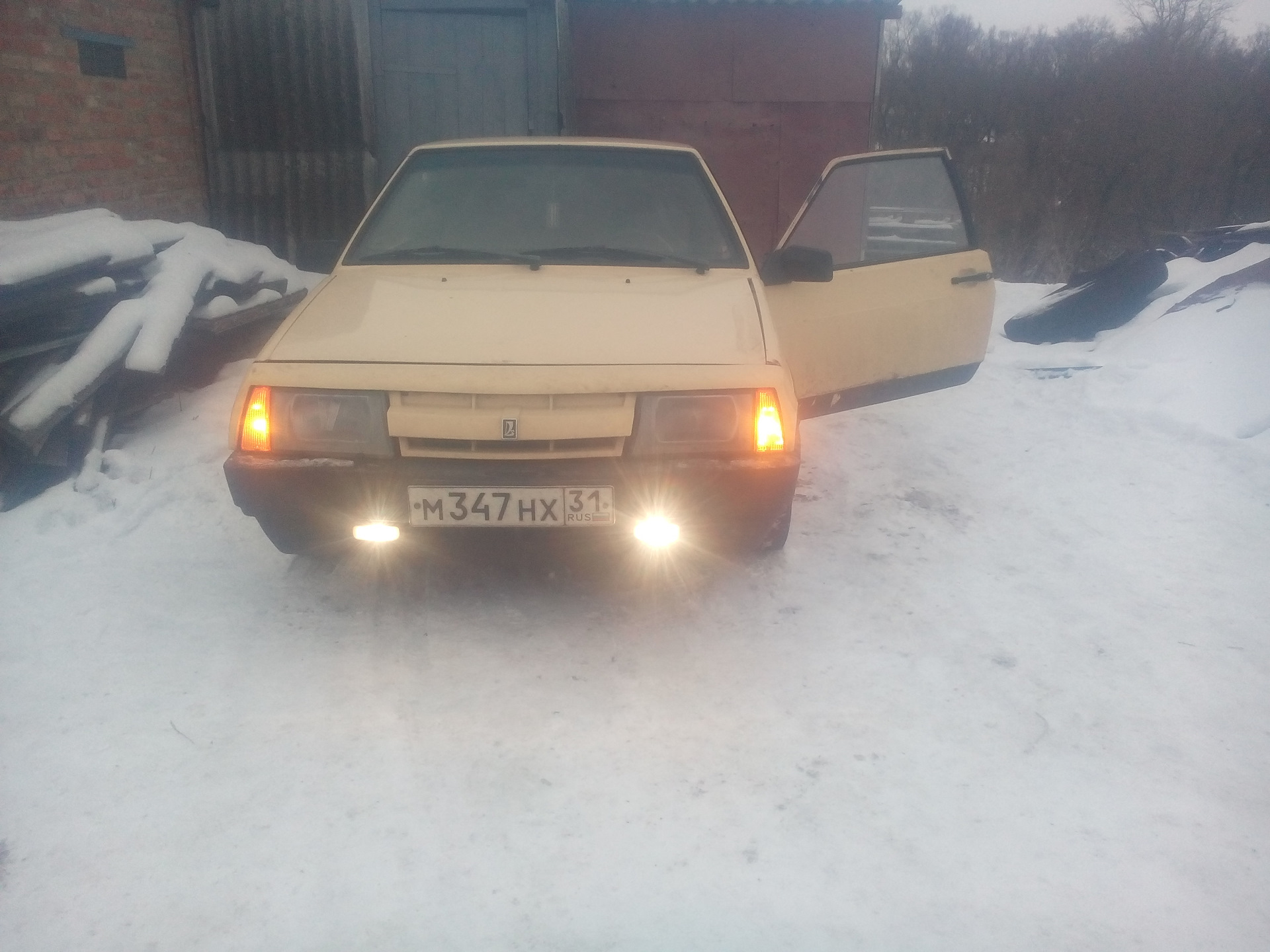 Само собой решил сделать американки, рыжики кто как называет — Lada 21080,  1,3 л, 1986 года | стайлинг | DRIVE2