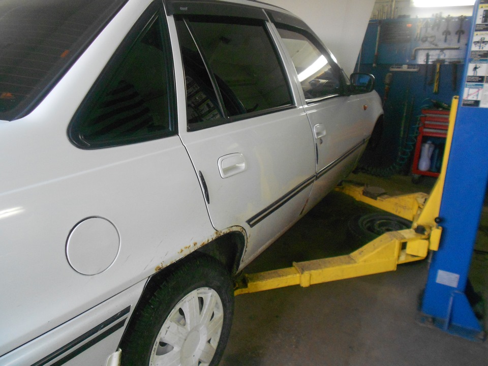 Загнал на мойку после зимы и замена подшипника на ступице — Daewoo ...