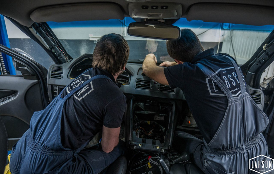 Демонтаж \"нештатной\" сигнализации — Larson на DRIVE2