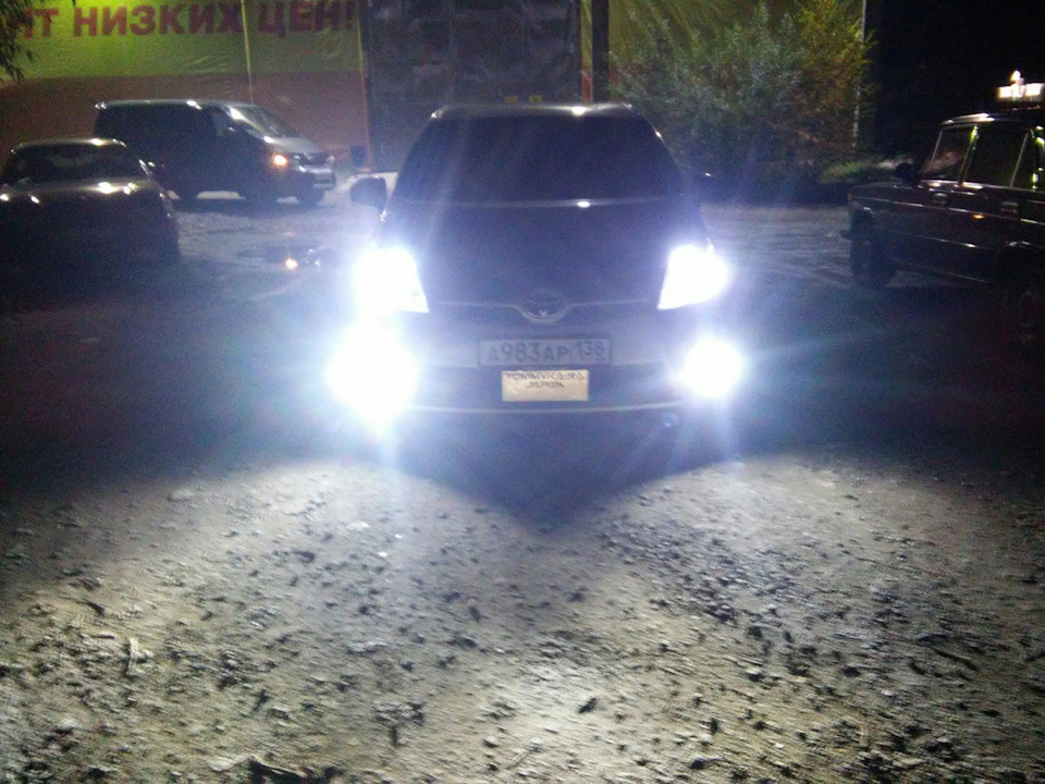 Led H11 — Toyota Prius (30), 1,8 л, 2012 года электроника DRIVE2