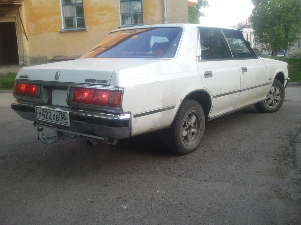 №4 Фаркоп — Toyota Crown (S110), 2 л, 1983 года | своими руками | DRIVE2