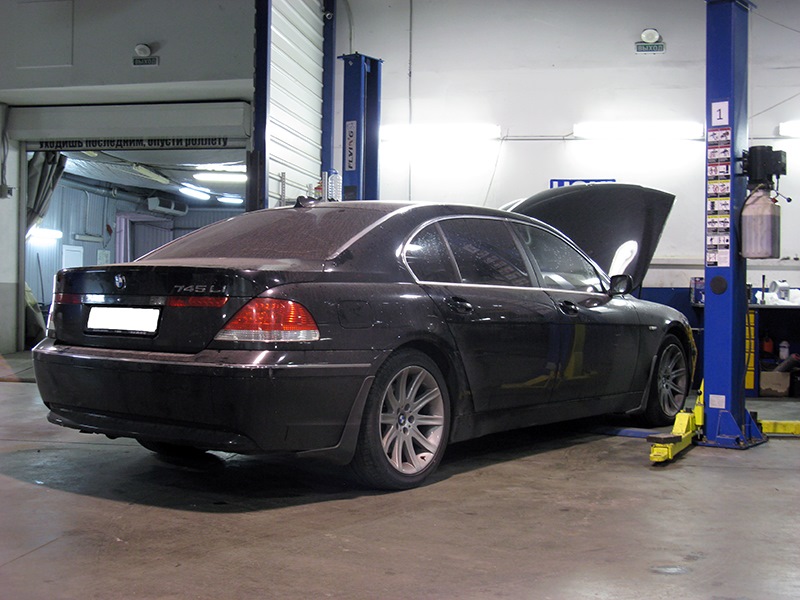 БМВ 745 Li Е66 Течь антифриза — Автоцентр ПИК на DRIVE2