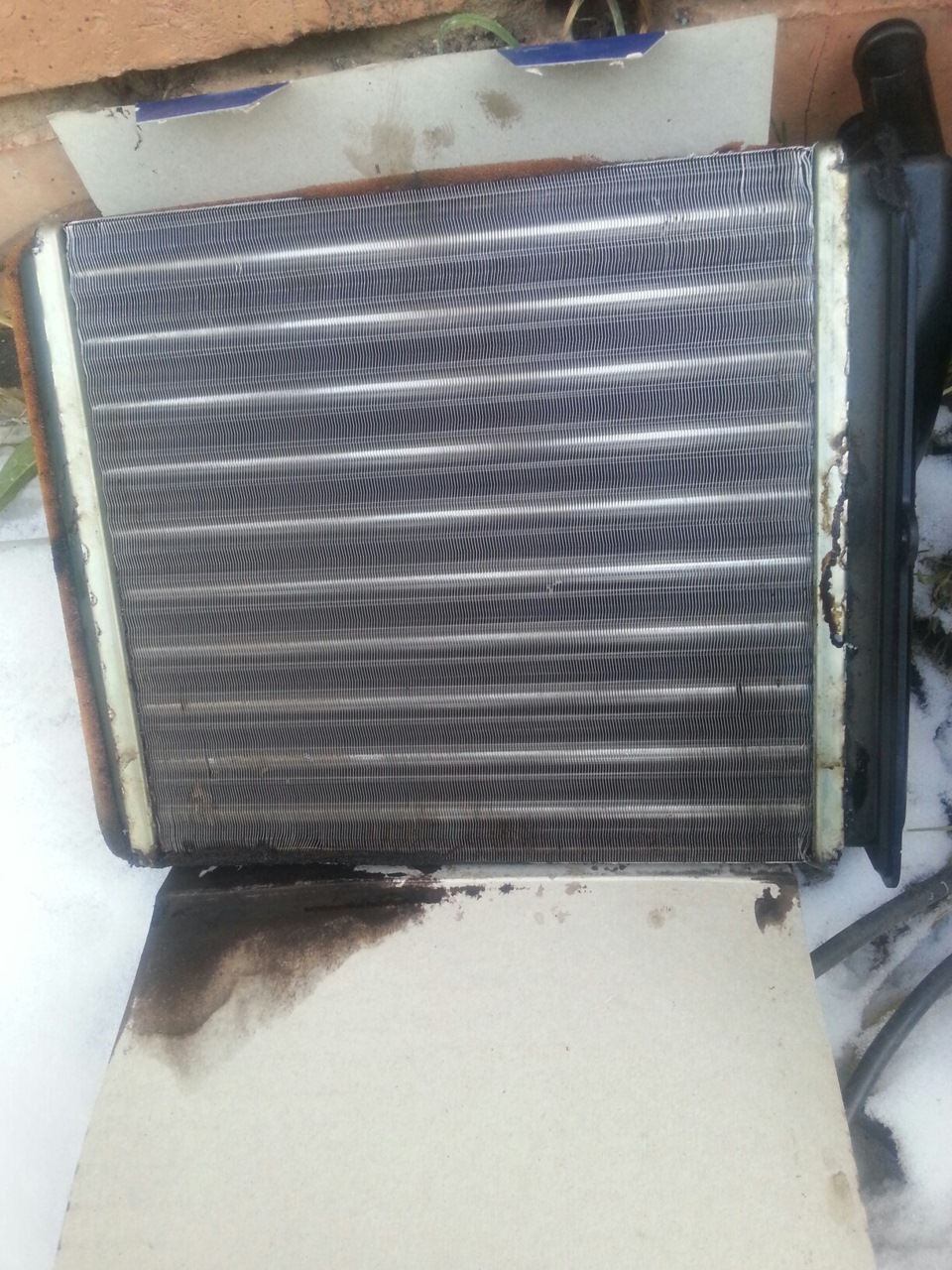 Радиатор Печки — Chevrolet Niva (1G), 1,7 л, 2003 года | другое | DRIVE2