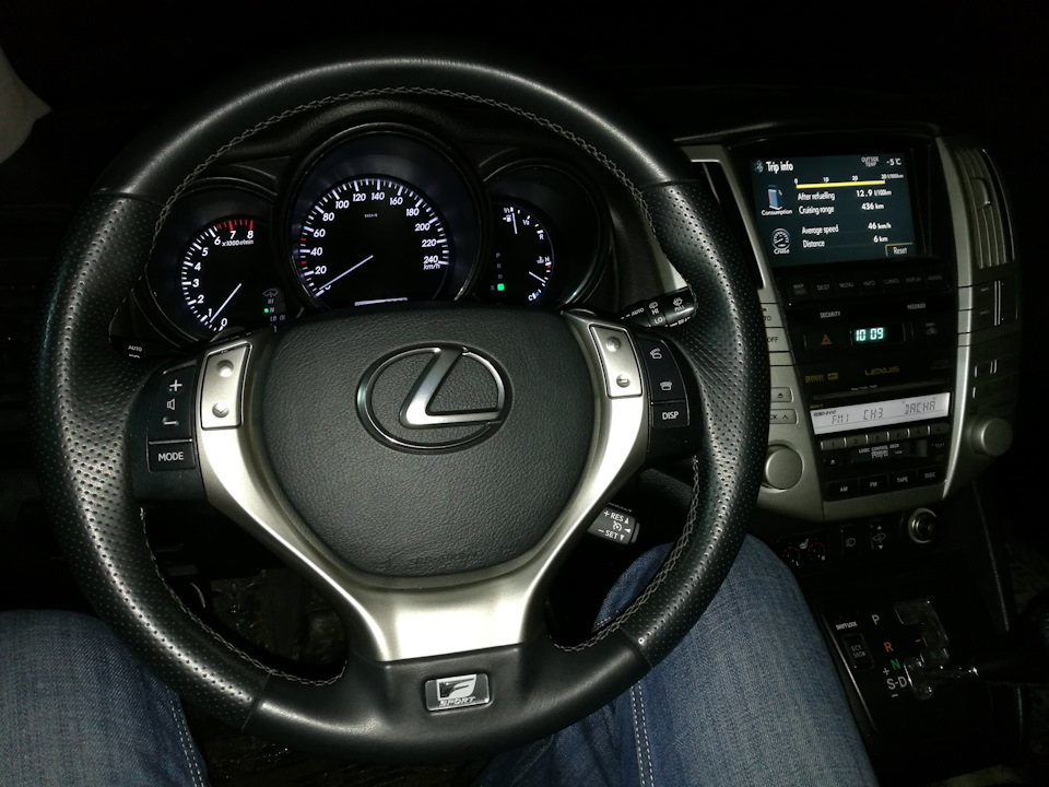 Как снять руль лексус рх Установка руля от Lexus GS IV - Lexus RX (2G), 3,5 л, 2007 года стайлинг DRIVE2