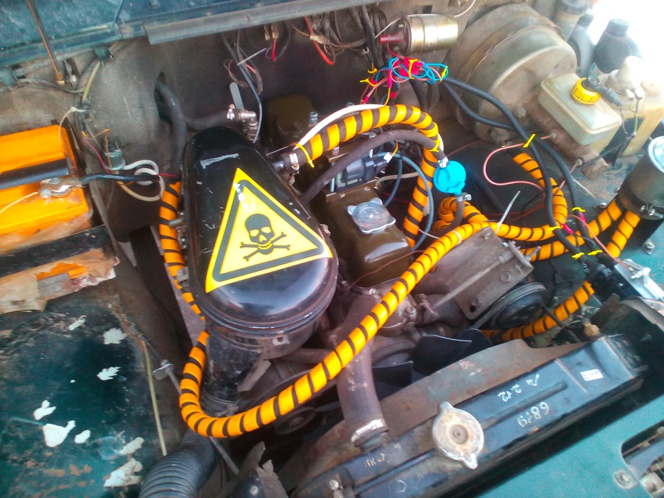 Сборка подводного зажигания 2 — УАЗ 31519, 2,9 л, 2005 года | своими ...