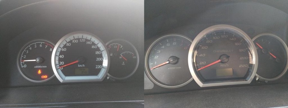 было — стало — Chevrolet Lacetti 5D