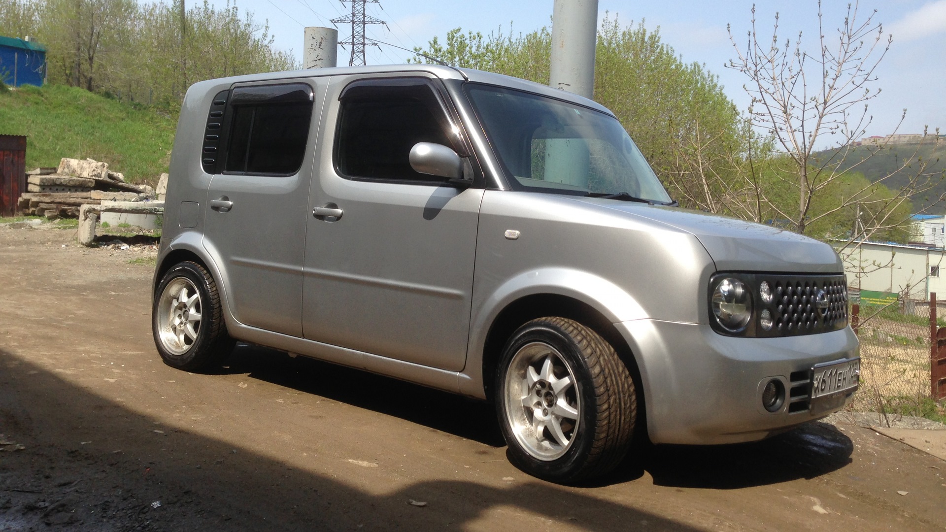 Nissan Cube II 1.4 бензиновый 2005 | JDM пацанчик! на DRIVE2