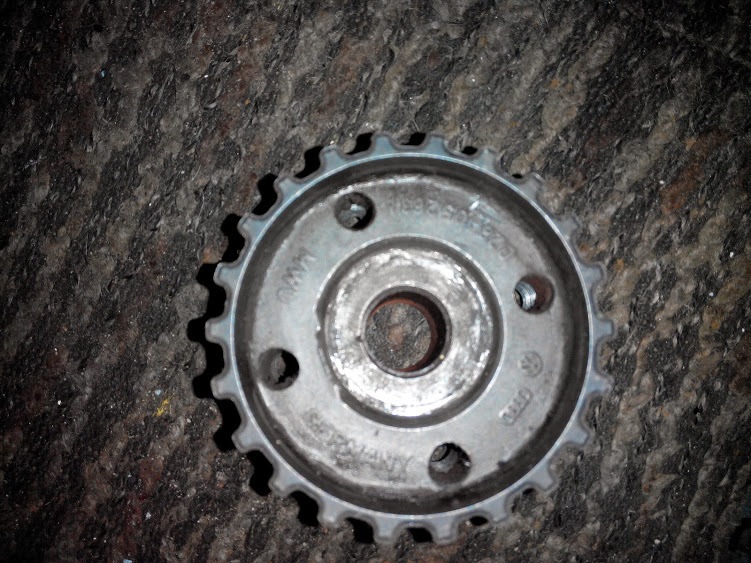 Затянувшийся, для тех у кого срезало шпонку колена — Audi 80 (B4), 1,9 ...