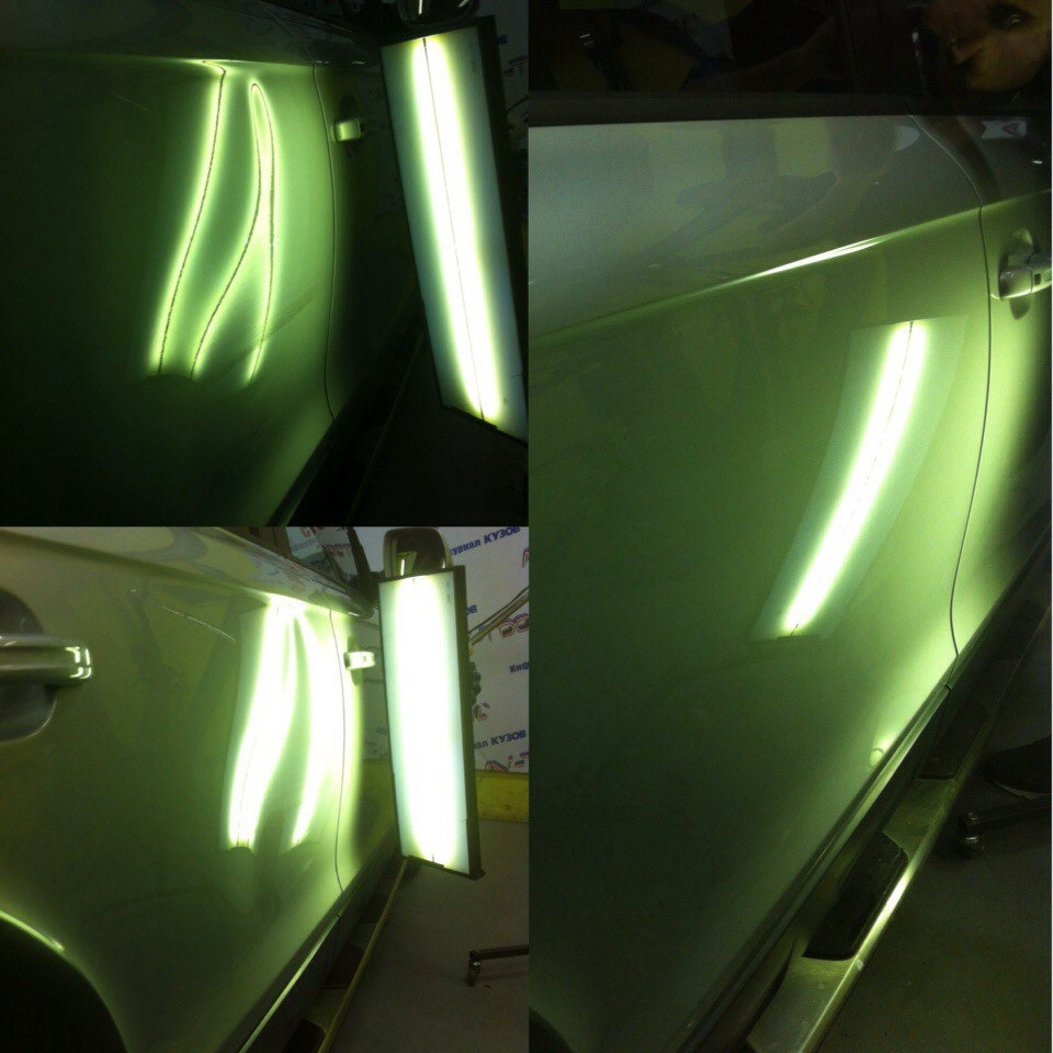 Ремонт без покраски Audi Q7 — AV-Masters на DRIVE2