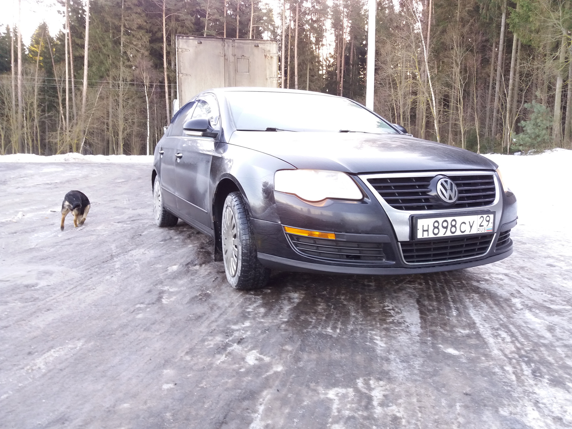 Замена масла, поездка в Минск. — Volkswagen Passat B6, 1,6 л, 2008 года ...