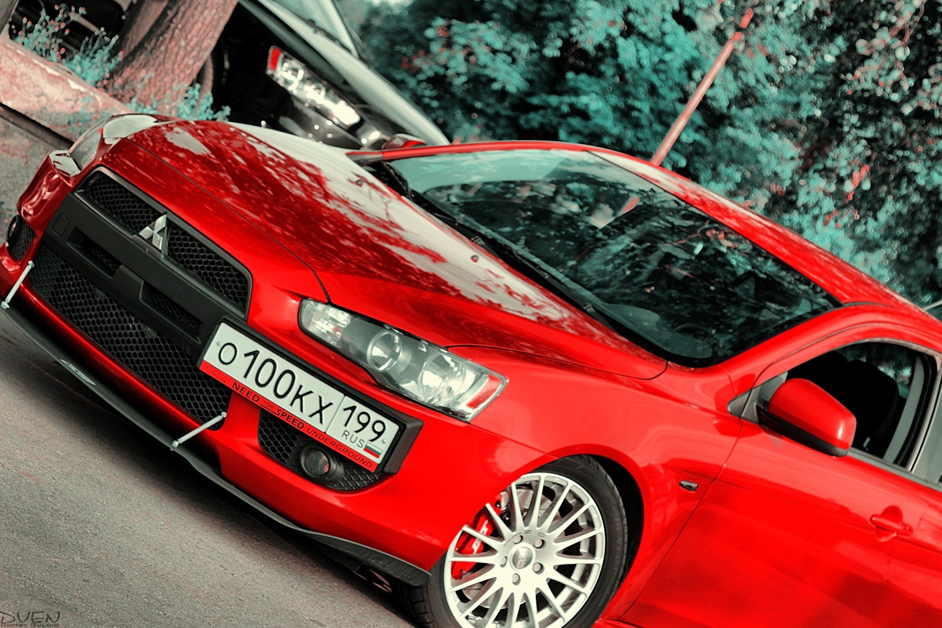 Mitsubishi Lancer 10 Кровавый винил