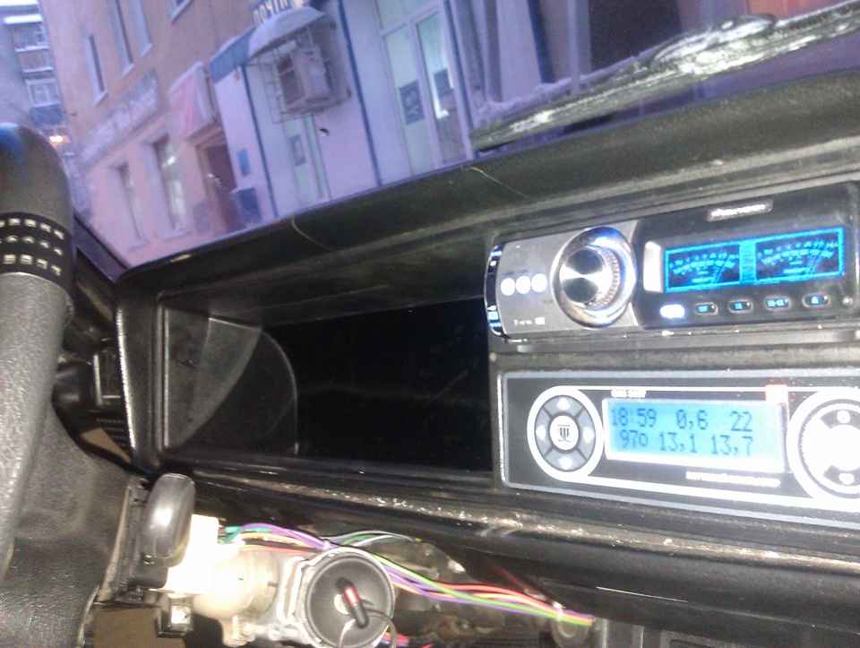 Приборная доска горячего копчения. — Lada 2107, 1,5 л, 1987 года ...