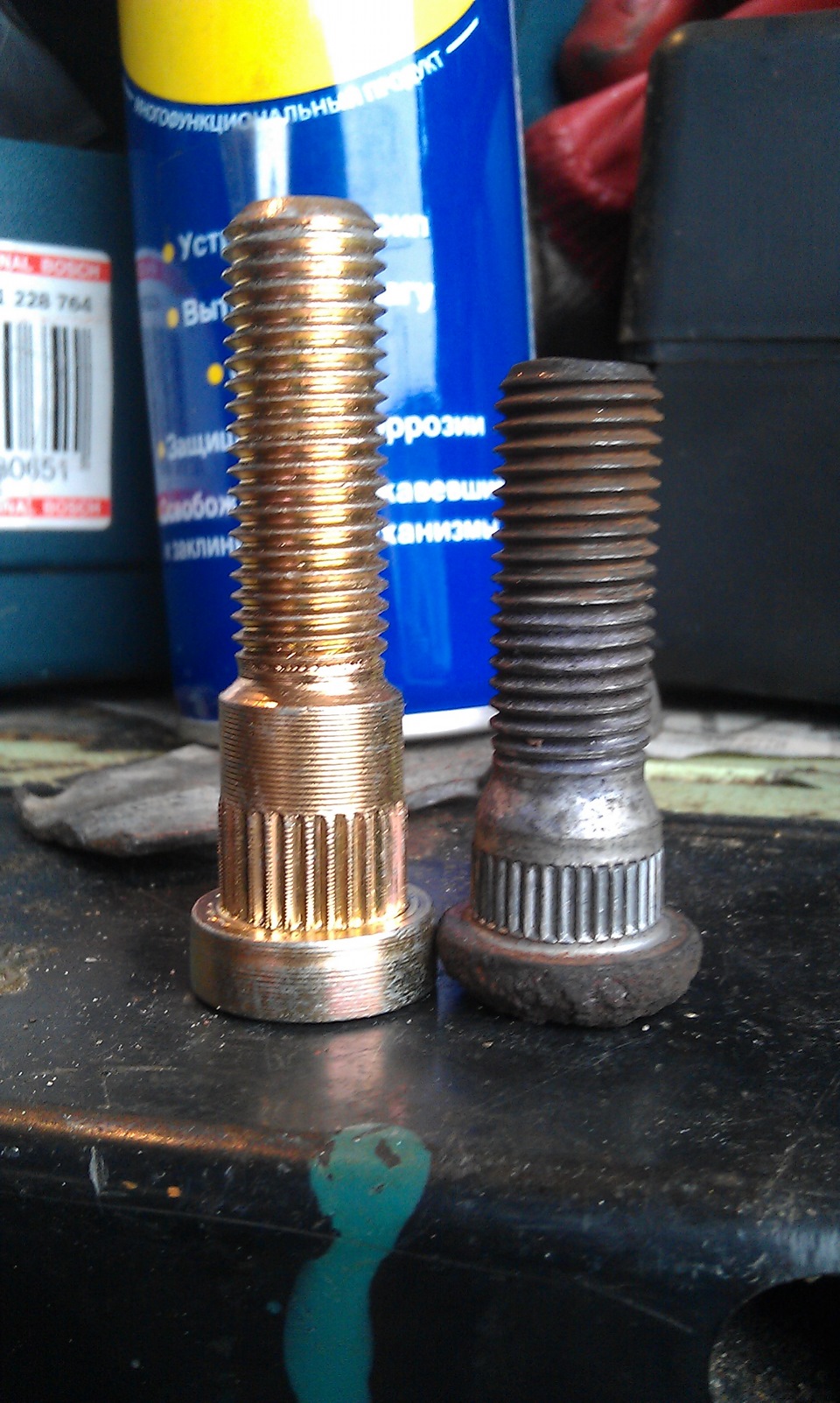 Замена шпилек на удлиненные — DRIVE2