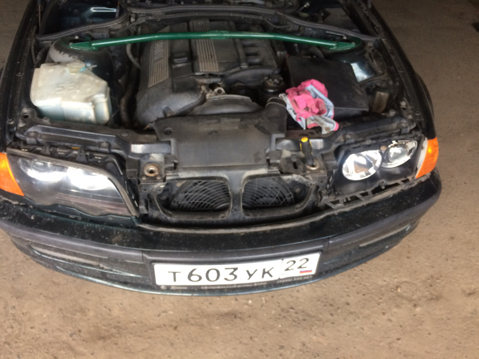 Красим одним баллончиком — BMW 3 series (E46), 2,2 л, 2001 года ...
