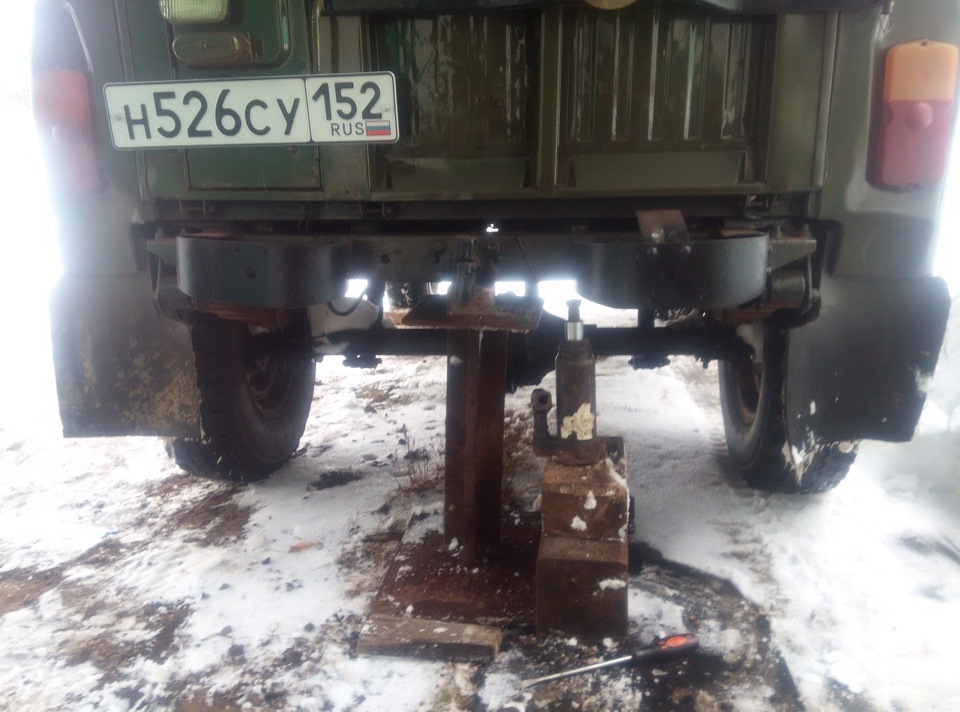 Операция — Замена втулок рессор, сварка рамы — СДЕЛАНО! — УАЗ 31512, 2 ...