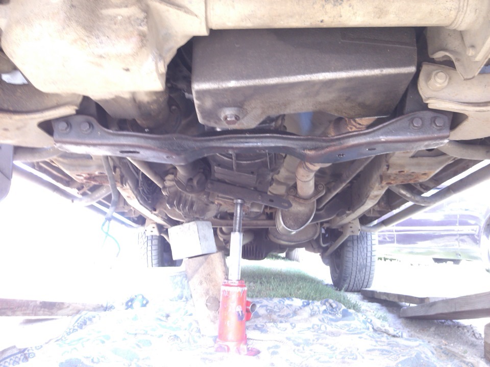 Денег нету, но сальник течет. ч1 — Opel Frontera A, 2,2 л, 1996 года ...