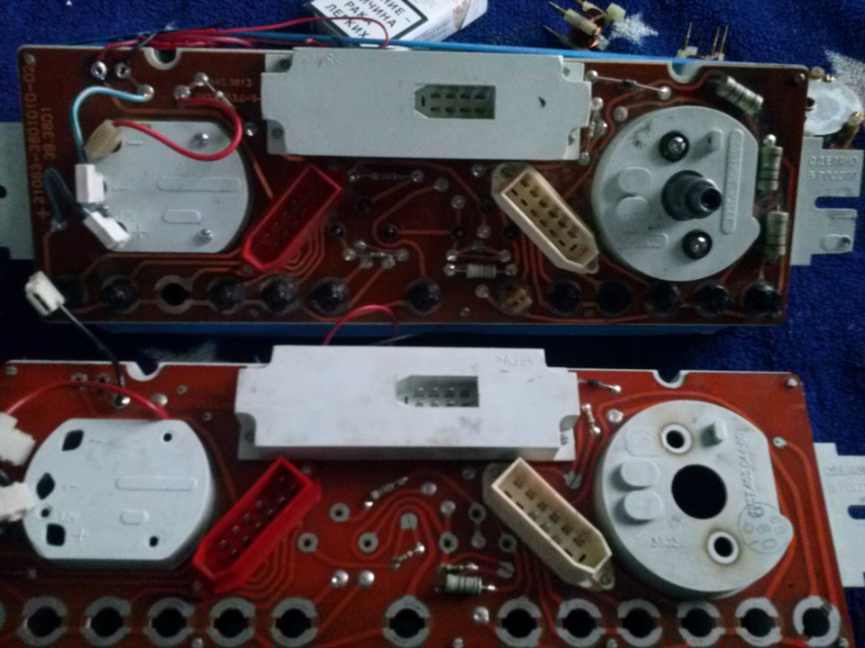 Переделка Щитка приборов ч. 2 — Lada 21099, 1,5 л, 2002 года ...