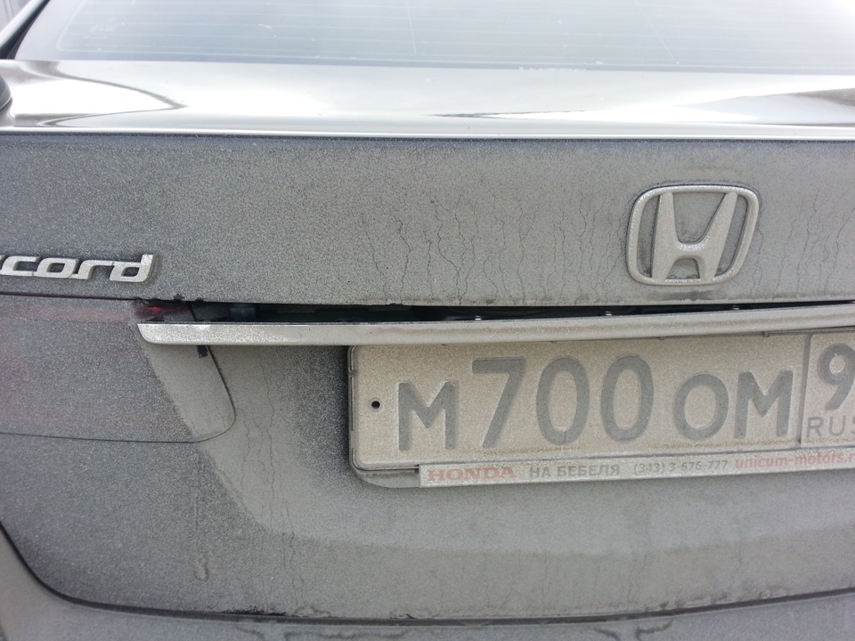 Убираем заднюю противотуманку! И делаем фонарь заднего хода ! — Honda ...