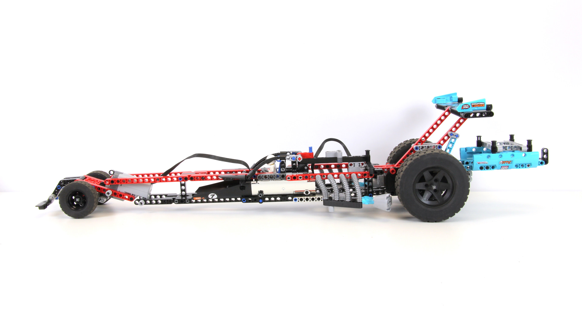 20+km/h LEGO Technic Dragster (42050 mod) — Сообщество «Lego-автомобили» на  DRIVE2