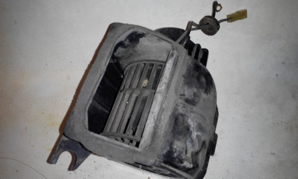 Разборка, чистка и сборка вентилятора отопителя — Lada 21093, 1,5 л ...