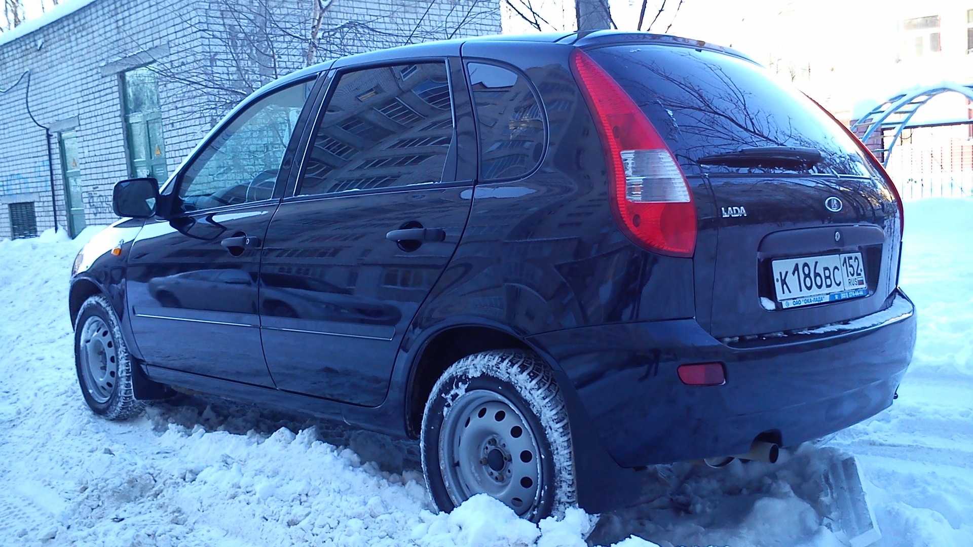 Lada Калина хэтчбек 1.6 бензиновый 2012 | ЕжеВиКа на DRIVE2