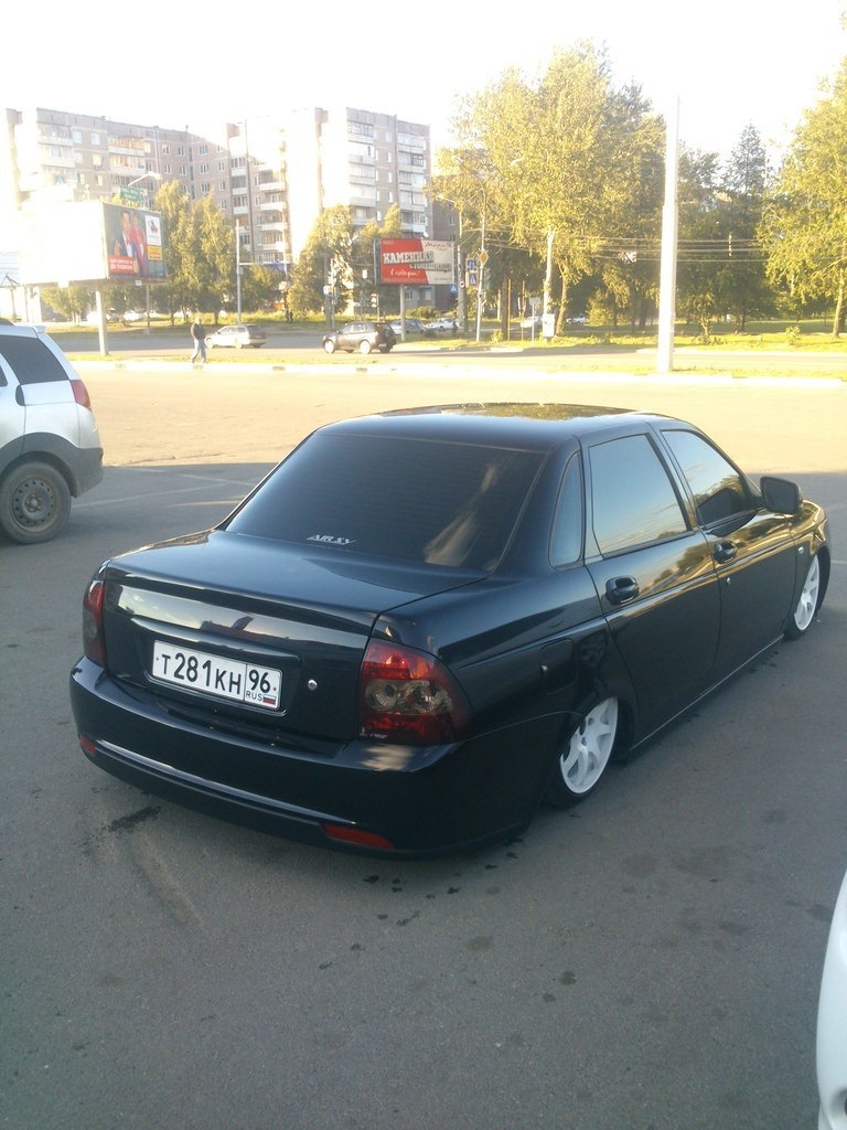 Бампер задний приора 2 — Lada Приора седан, 1,6 л, 2011 года | стайлинг ...