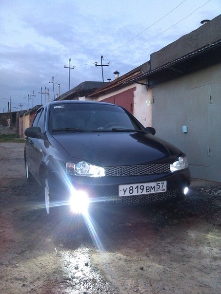 Ксен в туманки — Lada Калина Хэтчбек (1G), 1,6 л, 2007 года | стайлинг ...