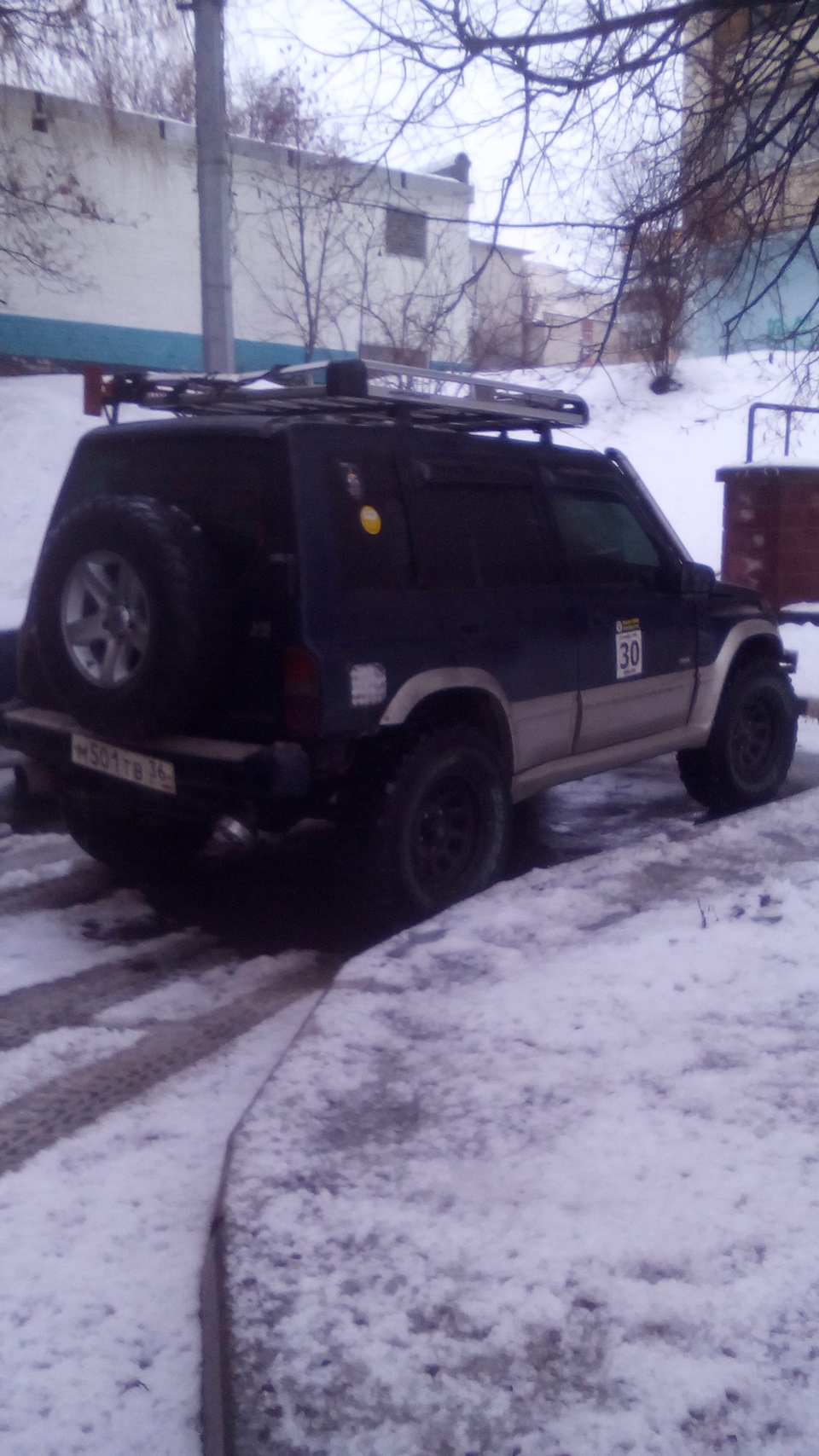 данлоп — Suzuki Escudo (1G), 2 л, 1996 года | шины | DRIVE2