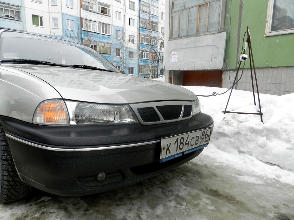 Решетка радиатора — Daewoo Nexia (2G), 2007 года | тюнинг | DRIVE2