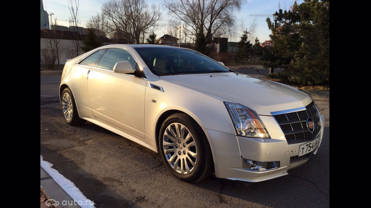 Cadillac CTS Coupe 3.6 бензиновый 2011 | Аркадий-) на DRIVE2