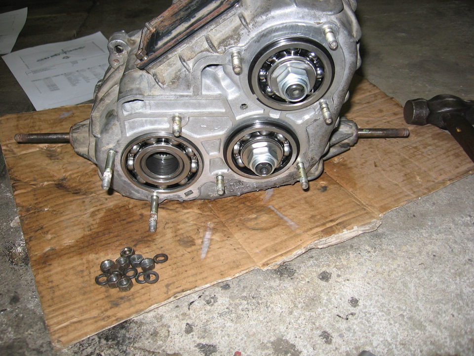 Переборка раздатки — Lada 4x4 3D, 1,7 л, 2006 года | своими руками | DRIVE2