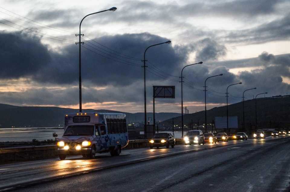 авто пробег Мурманск — Абрам — мыс — Mitsubishi Montero III (V60), 3,5 ...