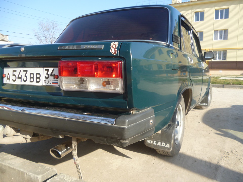 Установил фонари Баку-стайл) — Lada 21074, 1,6 л, 2006 года ...