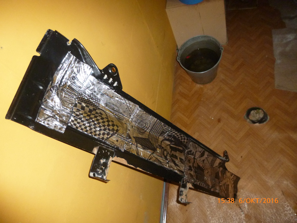 зашумил последнюю деталь относящийся к полу, по традиции особой разницы (как и с полом) не заметил. — Nissan Almera V (G11/15)