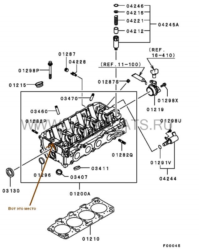 Как сделать регулировку клапанов на Mitsubishi Grandis 4G69 в несколько простых шагов