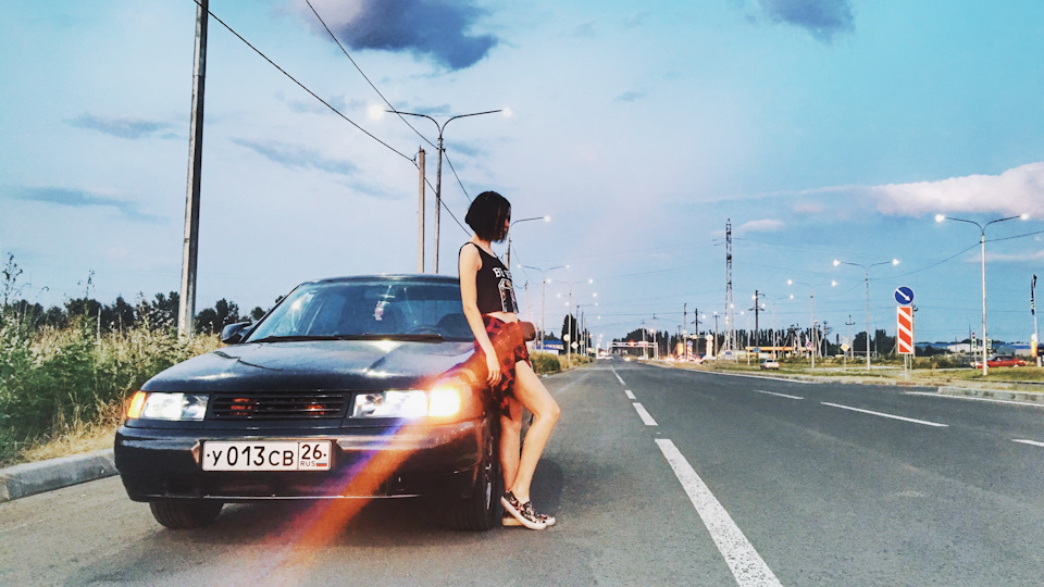 Lada 2112 Black Flashout