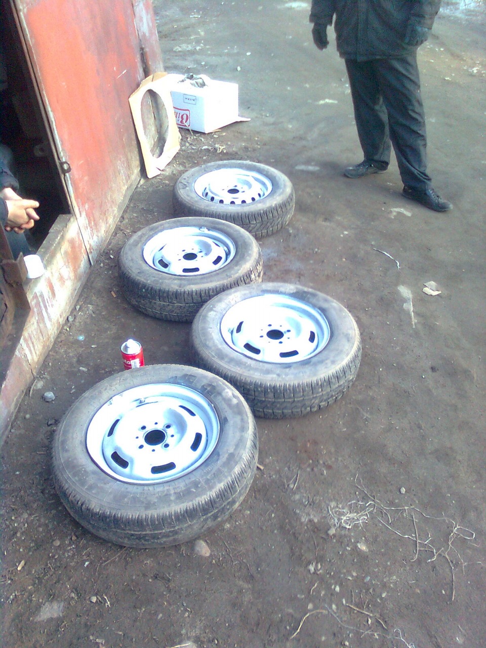 Красим старые штампы — Lada 2108, 1,3 л, 1993 года | колёсные диски ...